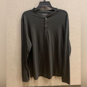 Isaac Mizrahi | Men's Black Long Sleeve Shirt ( NWT )